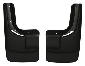 GMC Canyon Mud Guards - Front - Husky Liners - Custom-Molded, FormFit, Husky Shield, Without Fender Flares - Paintable Matte - `04-`12